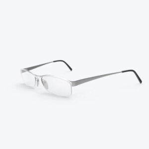 Silver Sleek Rectangular Frame